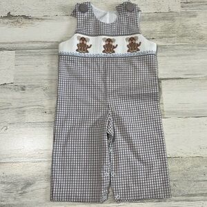 Smocked Puppy Dog Outfit 3 Months